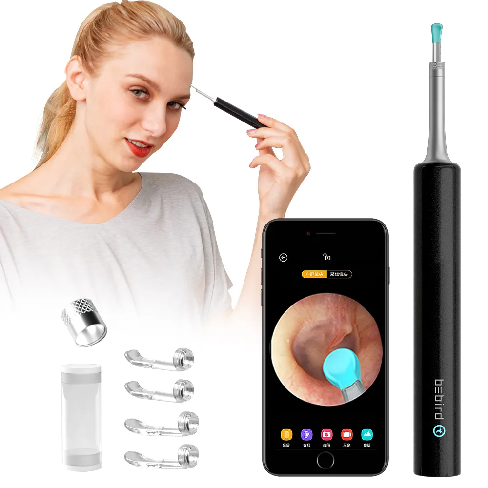 Китайский производитель, беспроводная цифровая отоскопическая камера Bebird C3 с Wi-Fi, мини-отоскоп для ушей