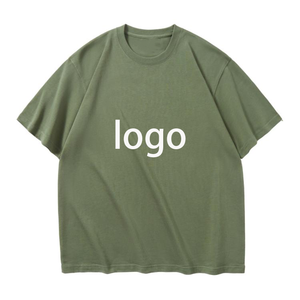 เสื้อยืดคอกลมทรงหลวมผ้าคอตตอนหนา 280GSM เสื้อยืดลำลองหนา รับสกรีนโลโก้ เสื้อยืดคุณภาพพรีเมียม - Product Image 1