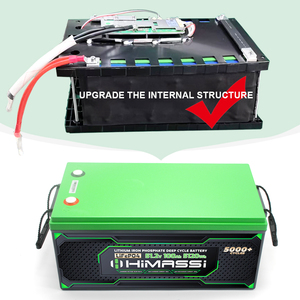 Himax Himassi 48 V 100AH LiFePO4 pin 48 Volt năng lượng mặt trời chu kỳ sâu 51.2V <span class=keywords><strong>Lithium</strong></span> Golf giỏ hàng BATTERIE với 16S 3.2V Prismatic di động - Product Image 1