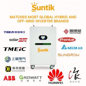 Напольная солнечная батарея Suntik LiFePO4 / 51.2В / BESS5-30кВтч, раздельная, для самостоятельной сборки, с интеллектуальной BMS, IP65, 8000 циклов - Product Image 3