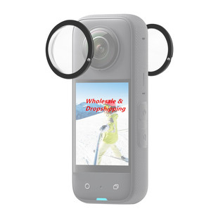 Protector de cubierta de doble adhesivo de alta resistencia a los arañazos para accesorios de cámara Insta360 One X3 - Product Image 1