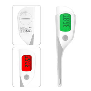 Termometer Digital Digital untuk bayi, MDR dan 510K bersertifikat demam klinis, termometer Digital untuk bayi ujung fleksibel, anti air, ketiak/mainan seks/oral - Product Image 5