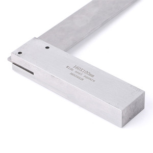 Règle d'angle en acier trempé 90 degrés, équerre de machiniste, nouveau kit d'outils pour ingénieurs - Product Image 3