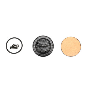 Carbon Fiber <b>Car</b> <b>Cup</b> <b>Holder</b> 52mm Single Dashboard Mount Front Seat Universal Fit - Product Image 2