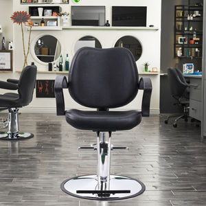 Moda pembe renk Salon berber koltuğu saç aksesuarları sandalye kozmetik Salon berber sandalyeleri kanepe erkekler için - Product Image 3