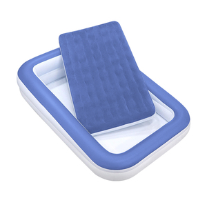 Portable <strong>Inflatable</strong> <strong>Airplane</strong> <strong>Bed</strong> for Kids Toddler Travel <strong>Bed</strong> Infant Car Mattress air <strong>Bed</strong> Fits <strong>Airplane</strong> Economy Seats - Product Image 1