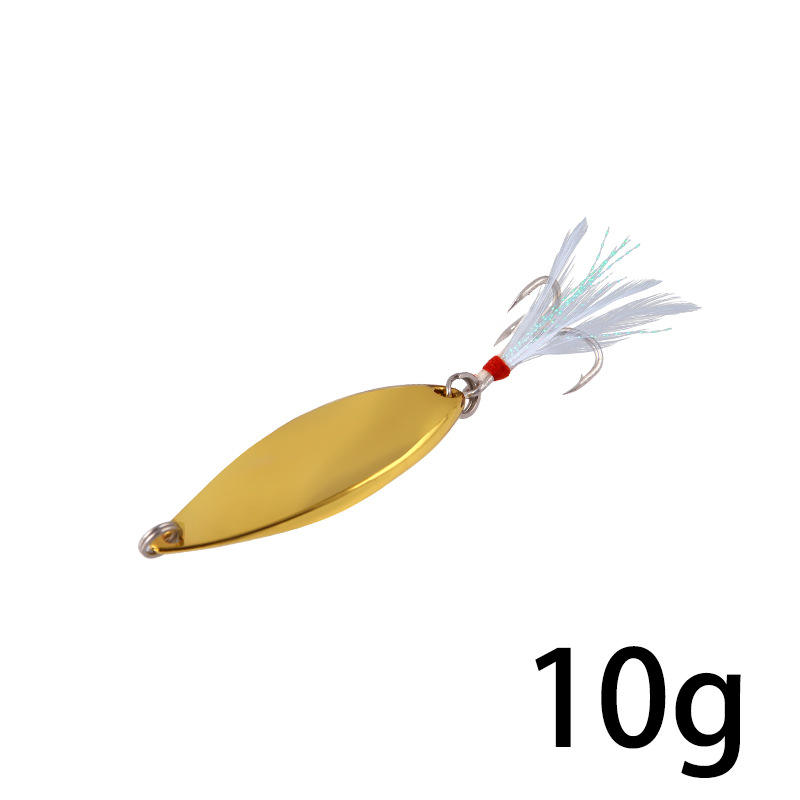 ตะขอกันเลือดขนนกทอง 10 กรัม