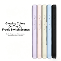 Étui de téléphone antichoc TENOVA Factory Luxury TPU+PC avec anneau magnétique, finition mate, pour 17 Pro Max 16 15 OEM