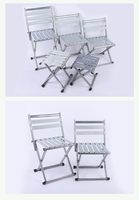 Tabouret de pêche gris argenté Mazar Chaise pliante portable légère avec dossier Design moderne pour les voyages en plein air en parc et en train