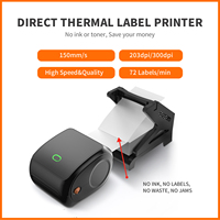 Imprimante de bureau Y468, impression d'étiquettes thermiques, prise en charge sans fil, imprimante rapide 150 mm/s, imprimante d'étiquettes d'expédition
