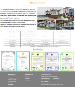 Hot bán công nghiệp Bụi Collector thiết bị túi Hệ thống lọc - Product Image 6