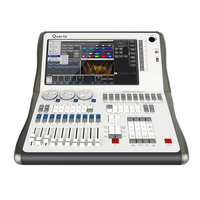 Console DMX 512 Sharpy Beam Moving Lights Console Titan Tiger Touch V17 V18 Contrôleur de gradation d'éclairage avec Flightcase