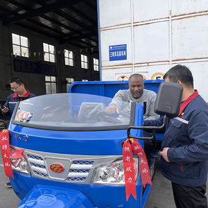 重貨物用三輪車ディーゼルオイル<span class=keywords><strong>3</strong></span>輪オートバイ燃料三輪車カーゴローダードンプ付き格安三輪車 - Product Image 3
