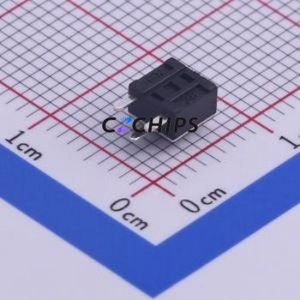 TS-1009B-03826 Tactile Switch Through hole,4.5x4.5mm Switch Single Pole Single Throw Round Button Right Angle Insert 4.5mm - Product Image 2