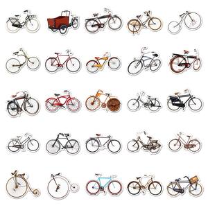 50PCS Fábrica al por mayor de <span class=keywords><strong>pegatinas</strong></span> de bicicleta vintage decorativas nostálgicas y retro baratas <span class=keywords><strong>para</strong></span> refrigeradores y cuadernos - Product Image 4