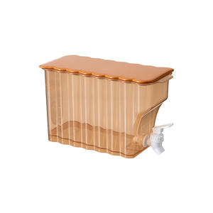 <span class=keywords><strong>Distributeur</strong></span> de boissons glacées en plastique avec robinet sans fuite <span class=keywords><strong>Distributeur</strong></span> de boissons pour réfrigérateur avec robinet pour fête - Product Image 2