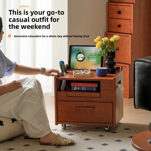 Table de <span class=keywords><strong>chevet</strong></span> en <span class=keywords><strong>bois</strong></span> massif, style chinoiserie moderne, rétro décontracté, armoire de rangement pour chambre à coucher, rangement de <span class=keywords><strong>chevet</strong></span> - Product Image 3