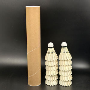 DunRun <span class=keywords><strong>DR</strong></span>-11 Grosir Pabrik Shuttlecock Bulu Angsa Berkualitas Tinggi yang Tahan Lama dan Diputihkan untuk Latihan Pertandingan Klub - Product Image 3