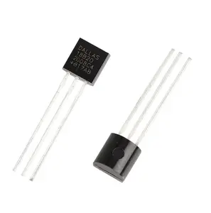 DS18B20+ in-line TO-92 programmable digital thermometer/sensor digital temperature measurement control chip