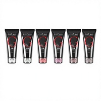 ZYZC Fournisseur d'ongles – Kit de Polygel UV 60ml pour Extensions d'Ongles, Marque Privée, Non Toxique, Sans HEMA, Longue Durée