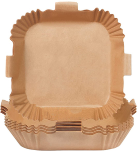 air Fryer Liners 6.5 Inch /7.9inch Food Safe Reusable Disposable Paper Liner Accessories Food Grade <b>Baking</b> Paper - Product Image 4