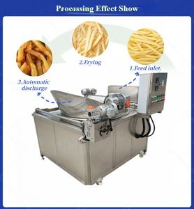 Freidora Eléctrica Automática de Pollo <span class=keywords><strong>con</strong></span> Filtro, Comercial, de Acero Inoxidable, 25L, para Uso en Restaurantes, Máquina para Freír Chips de Plátano - Product Image 5
