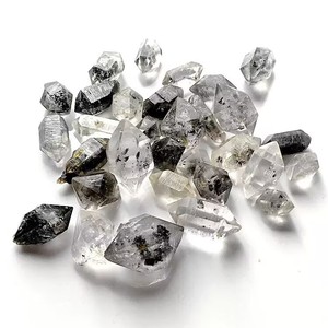 Bloque <span class=keywords><strong>de</strong></span> Cristal <span class=keywords><strong>de</strong></span> Cuarzo Doble 100% Natural, Diamante Herkimer, Cuarzo Transparente Brillante, <span class=keywords><strong>Piedras</strong></span> <span class=keywords><strong>de</strong></span> Chakra, Feng Shui, PIEDRA NATURAL - Product Image 5
