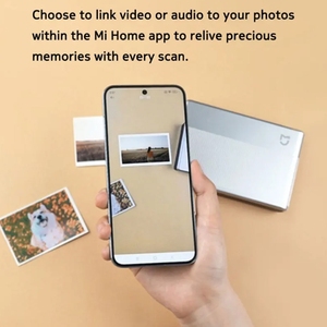 Livraison rapide Original Mijia 1S Portable Pocket Photo Printer Support Android 8.0 ou IOS 12.0 Thermal Zink Printer - Product Image 4
