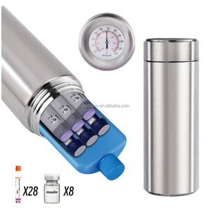 Pendingin Insulin Portabel Berbagai Warna Tersedia, Tahan Air, dengan Layar Temperatur untuk Obat <span class=keywords><strong>Diabetes</strong></span> - Product Image 1