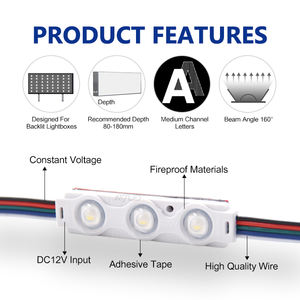 Módulo LED RGBW 12V Impermeable 5050 para Letras de Canal - Product Image 4