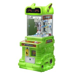 Robot coloré le moins cher commercial petite poupée attrapant la machine mini machine de griffe avec le lecteur de cartes/casier de prix à vendre - Product Image 4