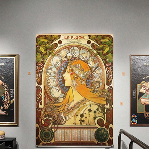 Alphonse Mucha famosa illustrazione arte stampa poster su tela arte arte arte Nouveau immagini di donna per uso della parete decorazione per la casa - Product Image 1