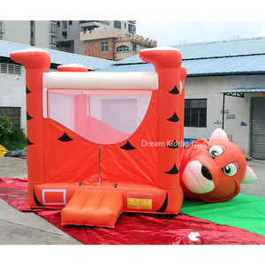 Château gonflable pour enfants Tiger <span class=keywords><strong>Belly</strong></span> Bouncer, grand château gonflable pour enfants, château gonflable animal, château gonflable Tiger à vendre - Product Image 1