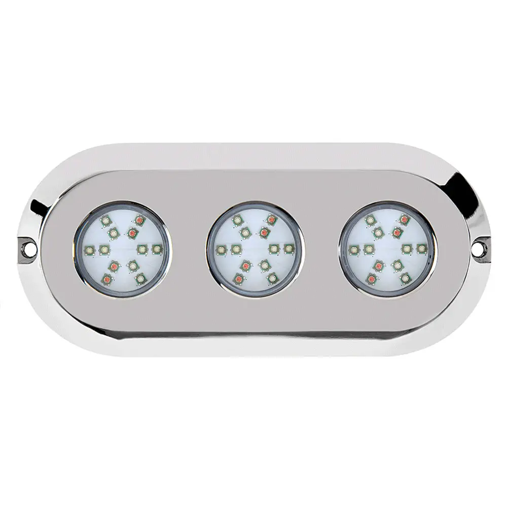 WEIKEN 316L In Acciaio Inox 180W Illuminazione Subacquea A Led marine luce di navigazione piscina lampade