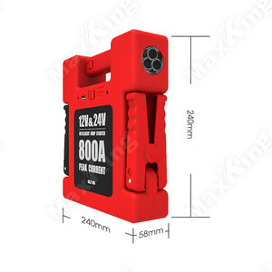 Starter Jumper Mobil 24V 24000mAh Handal 800A Puncak 1000+ Siklus Pengisian Daya Power Bank Truk Motor Penggunaan Cuaca Dingin LED - Product Image 5