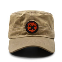 Material reciclado, banda antibacteriana para el sudor, sombreros de copa plana personalizados, venta al por mayor, gorra Kepi de algodón con logotipo personalizado, promoción, sombrero de papá
