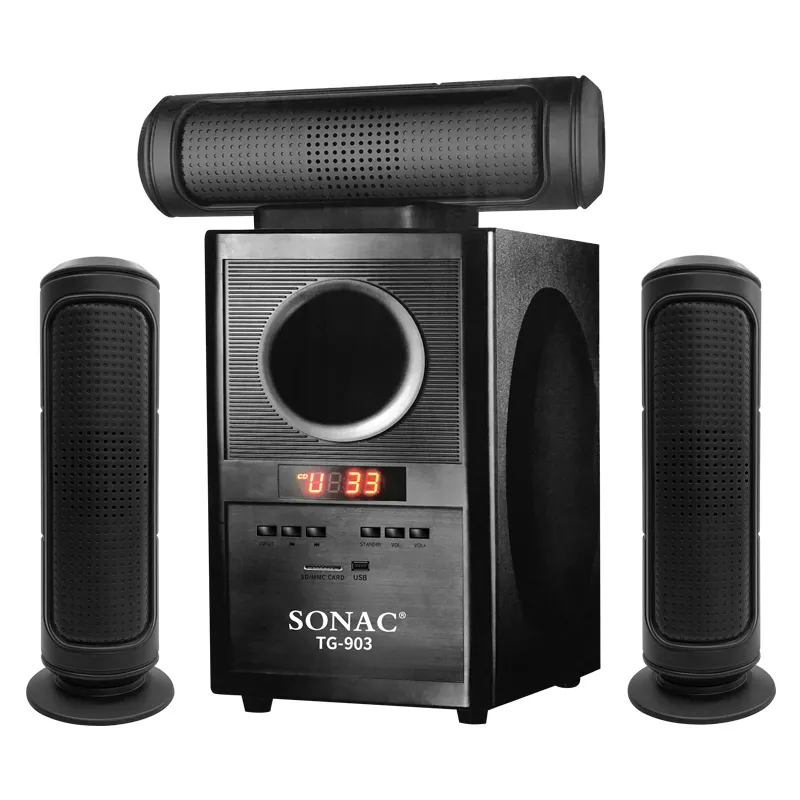 Sonac TG-903 yeni araçlar indirim fiyat 3.1 ev sineması hoparlörler subwoofer hoparlörler profesyonel afrika