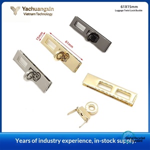 Metal <b>Bag</b> <b>Lock</b> Clasp in Gold Black Silver Classic Style Durable Hardware for <b>Bag</b> Accessories - Product Image 3