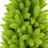 Sapin de Noël Artificiel sur Pied avec Base en Plastique, Branches Pliables Personnalisables, Décoration Intérieure pour les Fêtes