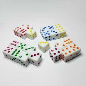 Haute Performance personnalisé motif coloré personnalisation résine acrylique accessoires cour Point Casino <span class=keywords><strong>dés</strong></span> <span class=keywords><strong>avec</strong></span> <span class=keywords><strong>jouer</strong></span> - Product Image 2