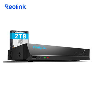 Enregistreur vidéo réseau <span class=keywords><strong>Reolink</strong></span> 2TB 8CH pour système de caméra de sécurité à domicile fonctionne avec caméra IP PoE 16MP/12MP/8MP/5MP enregistrement 24/7 - Product Image 1
