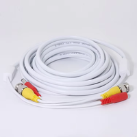 Système d'enregistreur de caméra CCTV DVR préfabriqué avec câble coaxial BNC câble vidéo de surveillance de sécurité d'alimentation cc