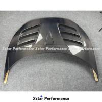 Capot de capot en fibre de carbone de style Vrs Vent pour Hyundai Veloster 2011-2016