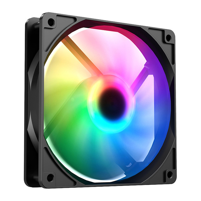 RGB FAN 120mm Pc Computer Case Fan Rainbow Heatsink 4PIN 12cm CPU Cooler Silent Fan