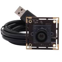 Cámara 4K IMX415 con Lente Fija Sin Distorsión, HD 3840x2160 30fps, Módulo de Cámara USB2.0 UVC