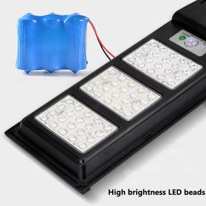 Farola solar <span class=keywords><strong>de</strong></span> 400W <span class=keywords><strong>de</strong></span> alta potencia al por mayor, farola <span class=keywords><strong>de</strong></span> inducción solar con cuerpo ABS resistente al agua IP65 con control remoto para <span class=keywords><strong>residencia</strong></span> - Product Image 5