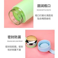 Gobelet personnalisé 400 ml infusé de cristaux, tendance simple et fraîche, en verre et plastique, pour étudiants et usage café