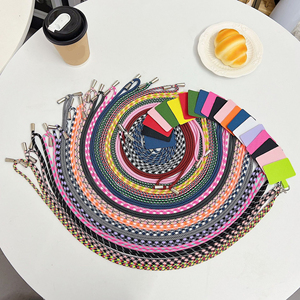 Cinghia per telefono <span class=keywords><strong>cellulare</strong></span> in Nylon colorata con cordino regolabile per telefono <span class=keywords><strong>cellulare</strong></span> tracolla a tracolla con Patch per telefono - Product Image 6