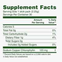Poudre de détox à la chlorophylle OEM favorise la détoxification, soutient le nettoyage intestinal, renforce l'immunité, complément pour la santé intestinale