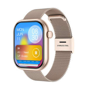 Montre connectée sport carrée 1,83 pouces avec appels Bluetooth, surveillance intelligente de la fréquence cardiaque, de la pression artérielle et de l'oxygène sanguin, connecteur <span class=keywords><strong>Monte</strong></span> - Product Image 5